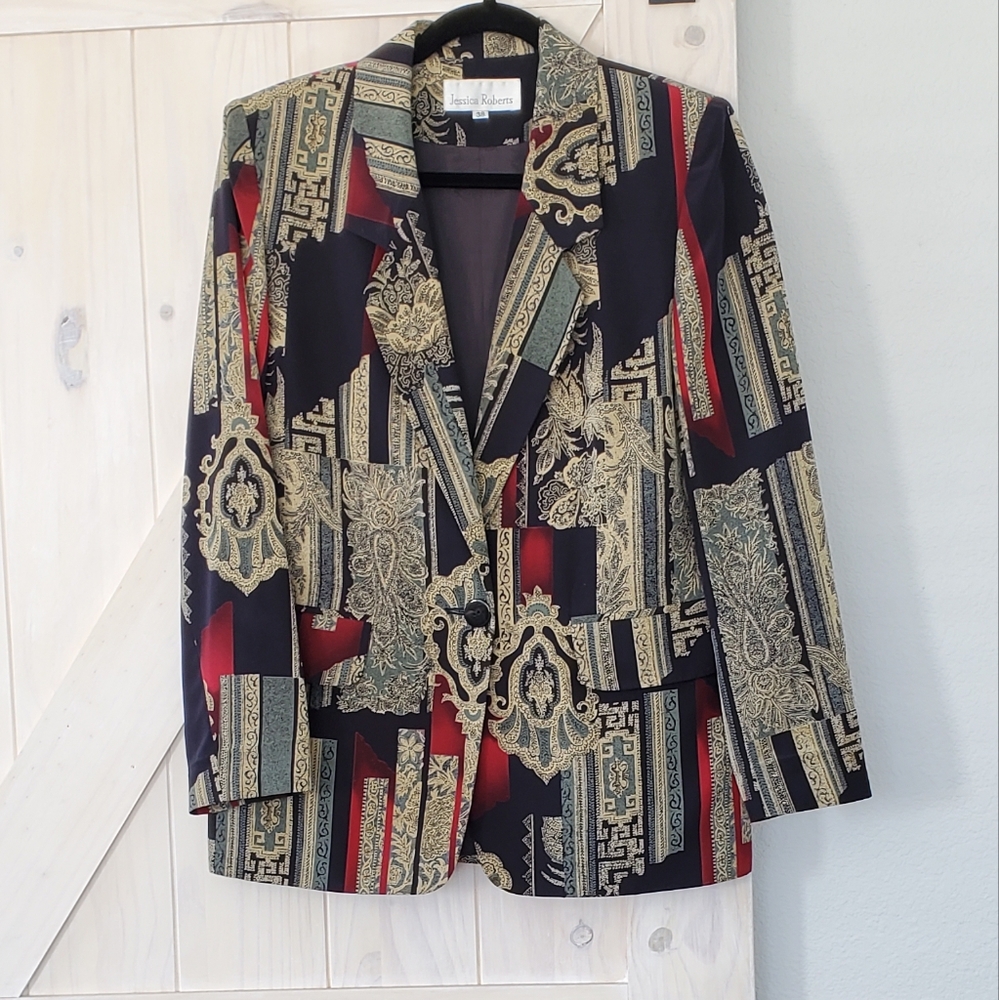 Vtg Jessica Roberts blazer
